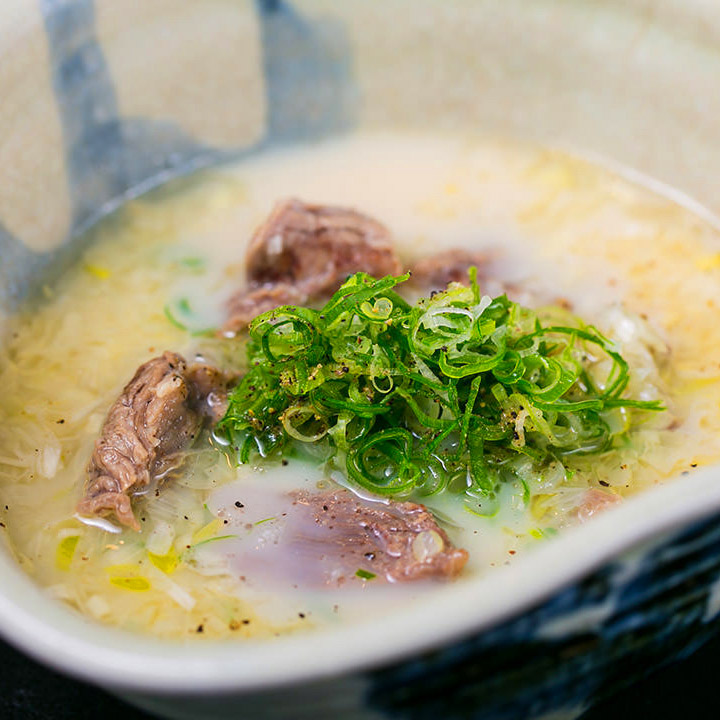 神戸牛スープ白1|神戸牛焼肉 八坐和 本店