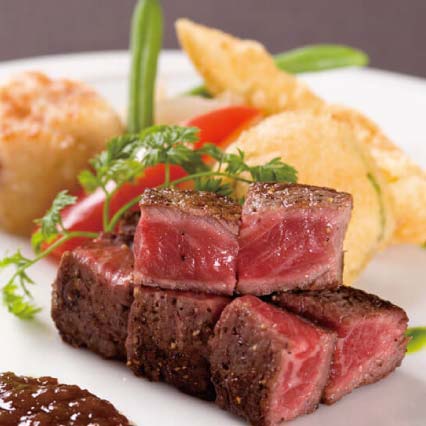 神戸牛ステーキが楽しめる各コースをご用意！