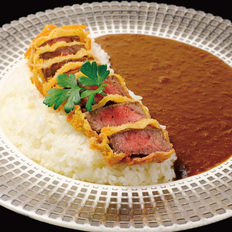 神戸牛ビーフカツカレー