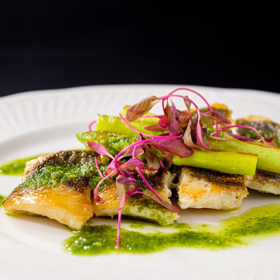 季節の魚鉄板焼き