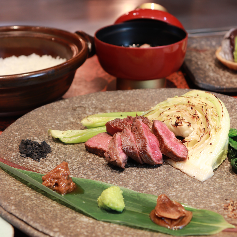 【期間限定ランチ】神戸牛ステーキコース　全6品