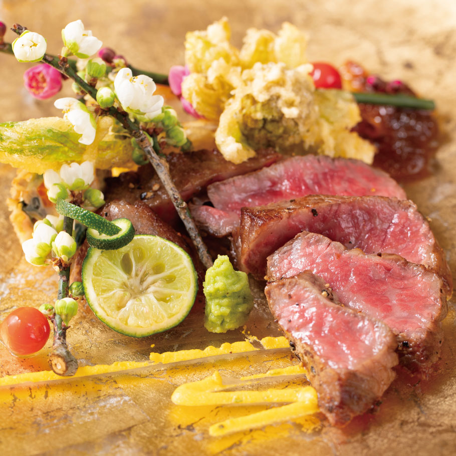 【祝・門出】桜咲く・未来（あした）への特別コース ～卒業・入学、春のハレの日に～ 全10品　11,000円（税込、サービス料別）