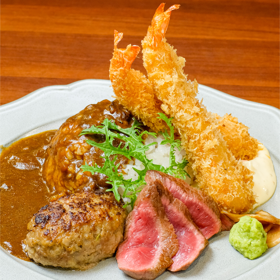 【平日ランチ限定】神戸牛　大人のお子様プレート【A】