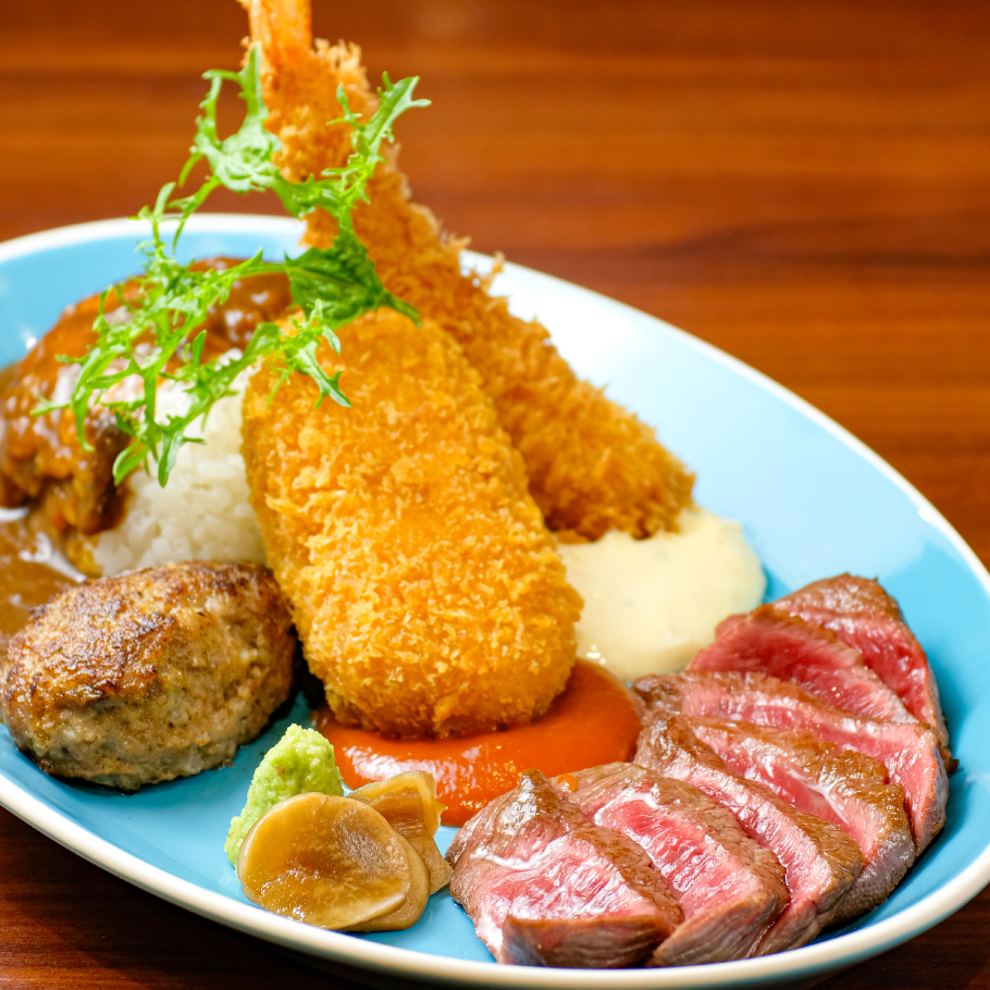 【平日ランチ限定】神戸牛　大人のお子様プレート【B】