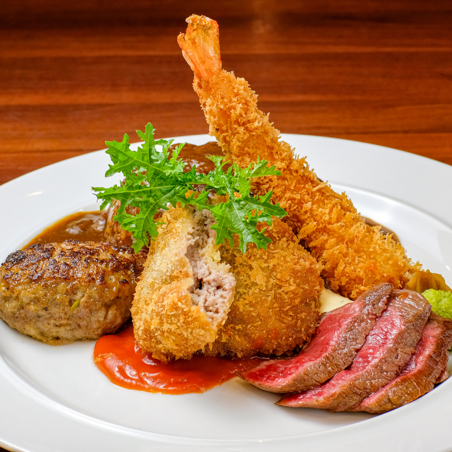 【平日ランチ限定】神戸牛　大人のお子様プレート【C】