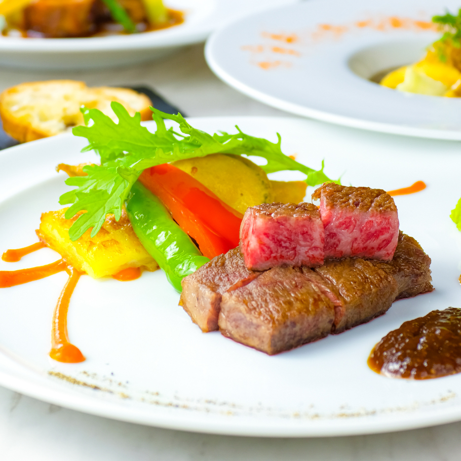 ご予約限定【喜山プレミアム　神戸牛フィレコース】　全4品