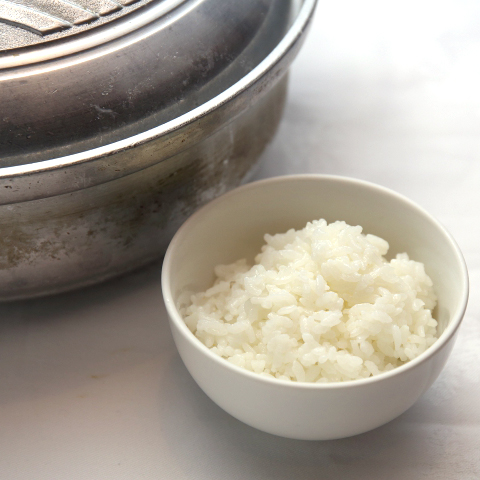 兵庫県産有機栽培米のご飯