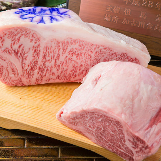 本日のおまかせ神戸牛　食べ比べ2種
