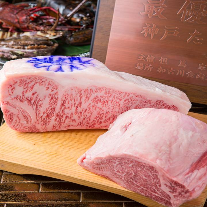 【期間限定！神戸牛サーロインフェア】絶品肉寿司、神戸牛サーロインステーキ80gなど全8品