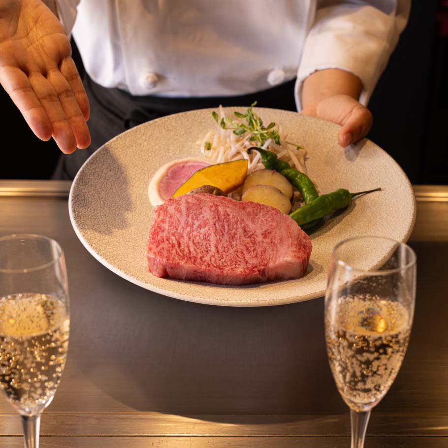 神戸牛記念日フルコース　全9品