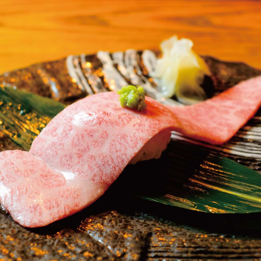 神戸牛のお寿司