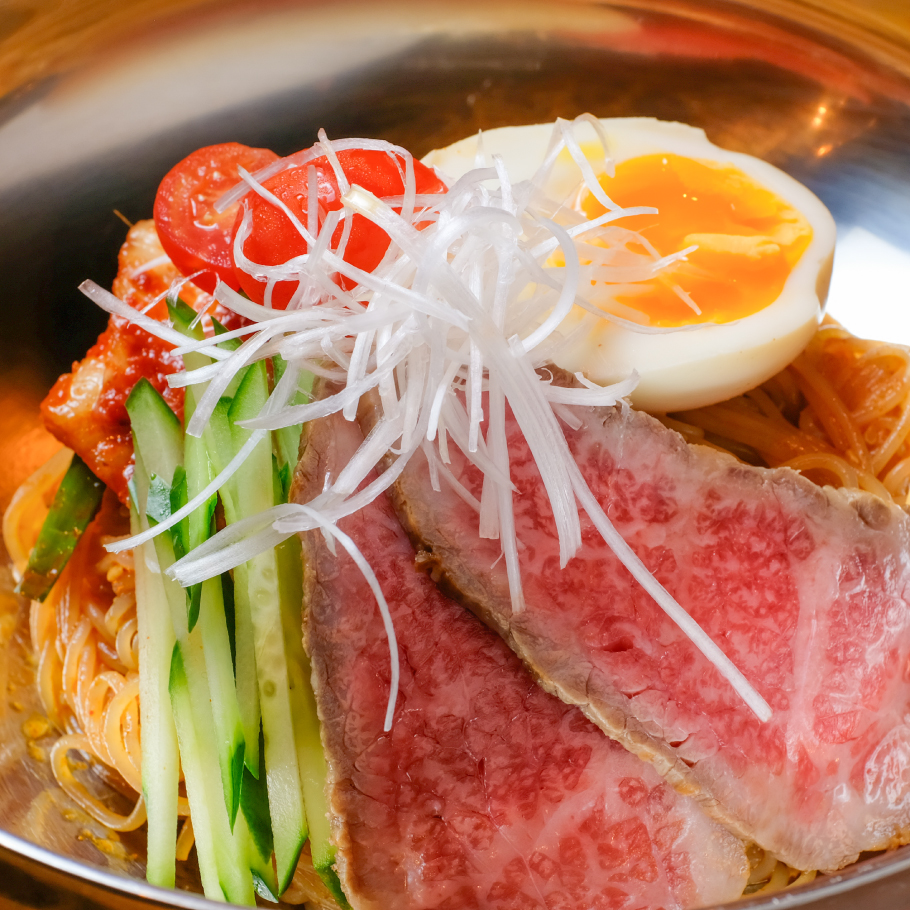 神戸牛ピビン麺