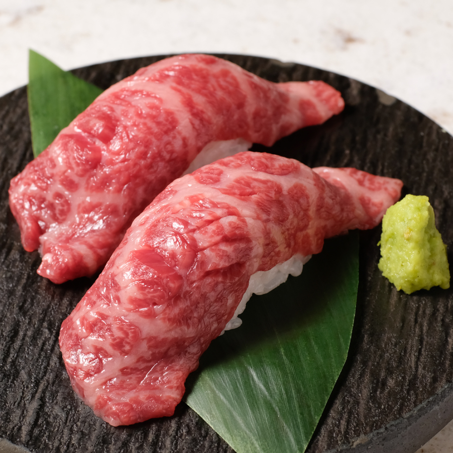 神戸牛 炙り寿司